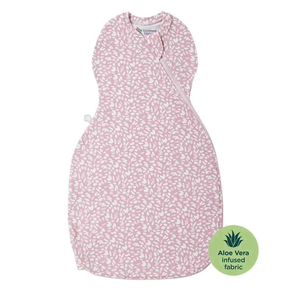 Tommee Tippee The Original Grobag Easy Swaddle (Earth Grape) Newborn