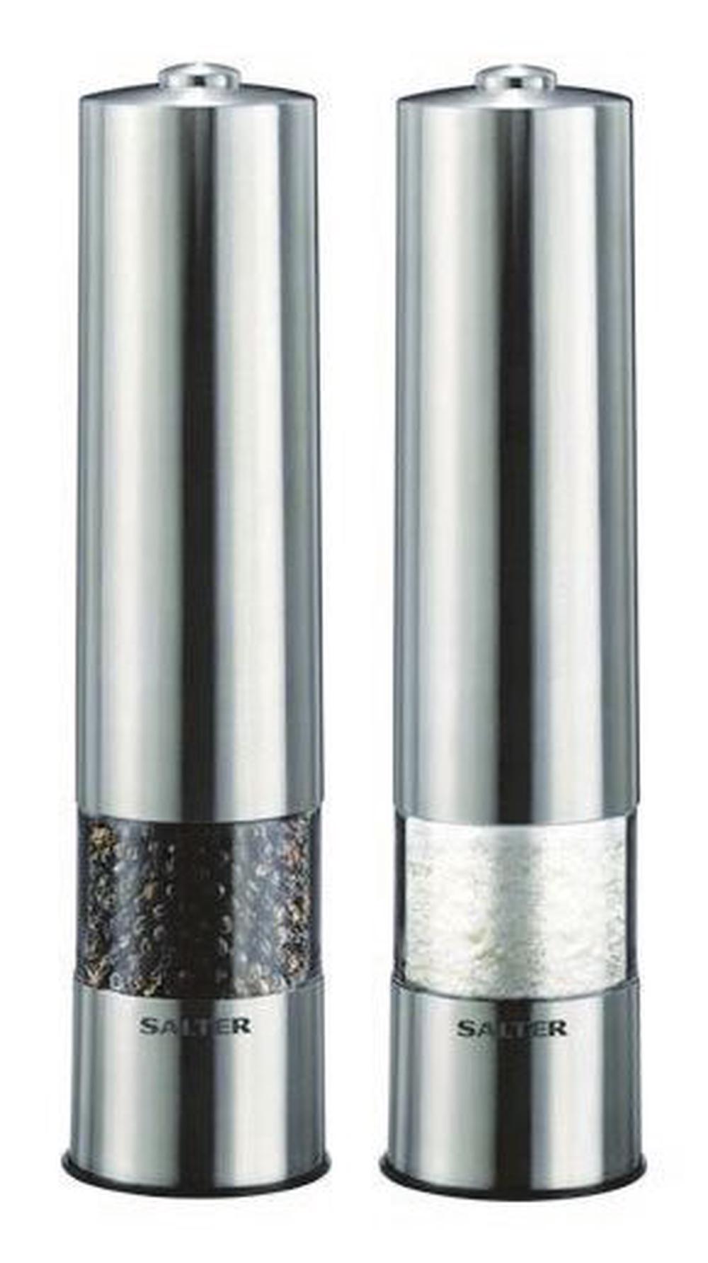Salter Electronic Salt & Pepper Mill Set Buy online at The Nile