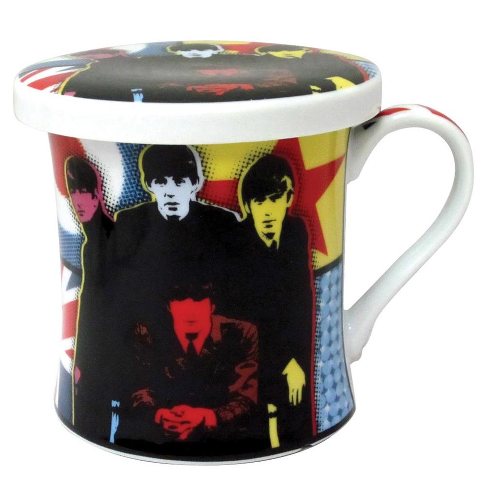 Dakota Pop Art Mug & Coaster (Fab 4), 5010792323206