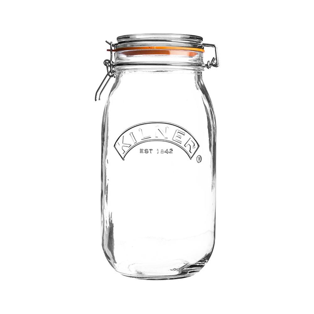 Kilner Clip Top Round Jar 1.5L, 5010853158402