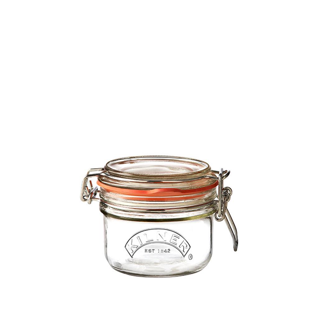 Clip Top Round Jar 125ml, 5010853174174