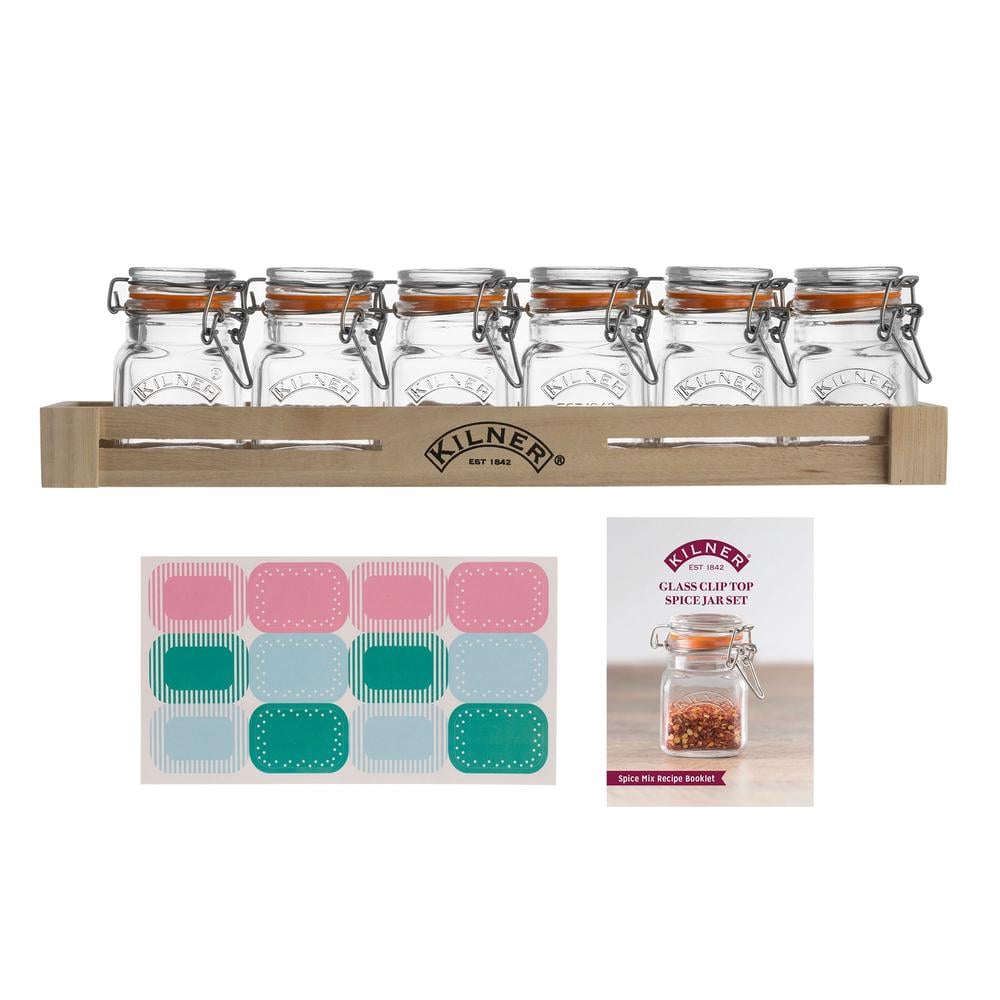 Spice Jar Set, 7 Piece, 5010853233383