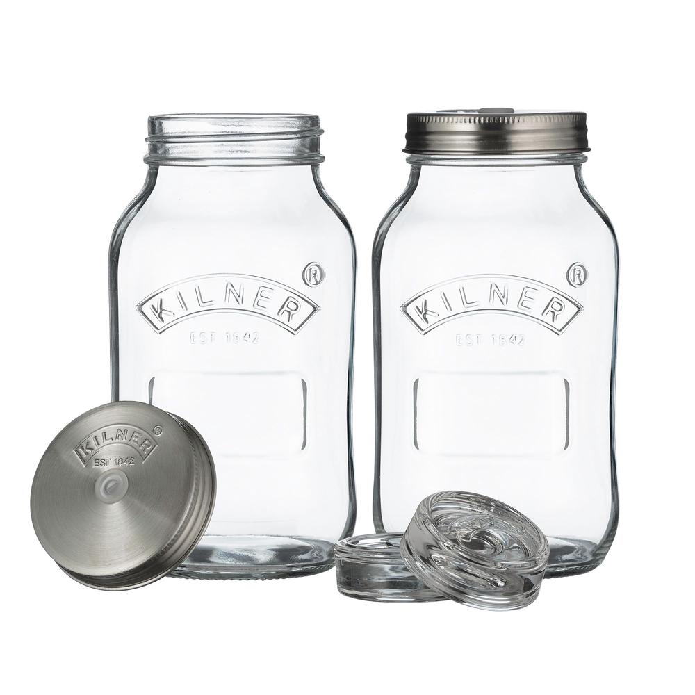 Fermentation Jar Set, 2 Piece - 1L, 5010853253589