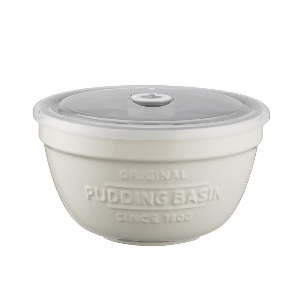 Innovative Kitchen Stoneware Pudding Basin With Lid, 5010853257198