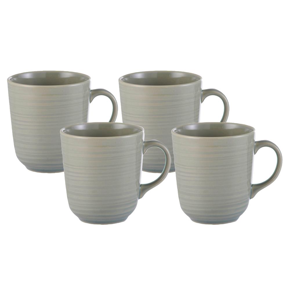 William Mason Mug, 4 Piece Set (Grey), 5010853269436
