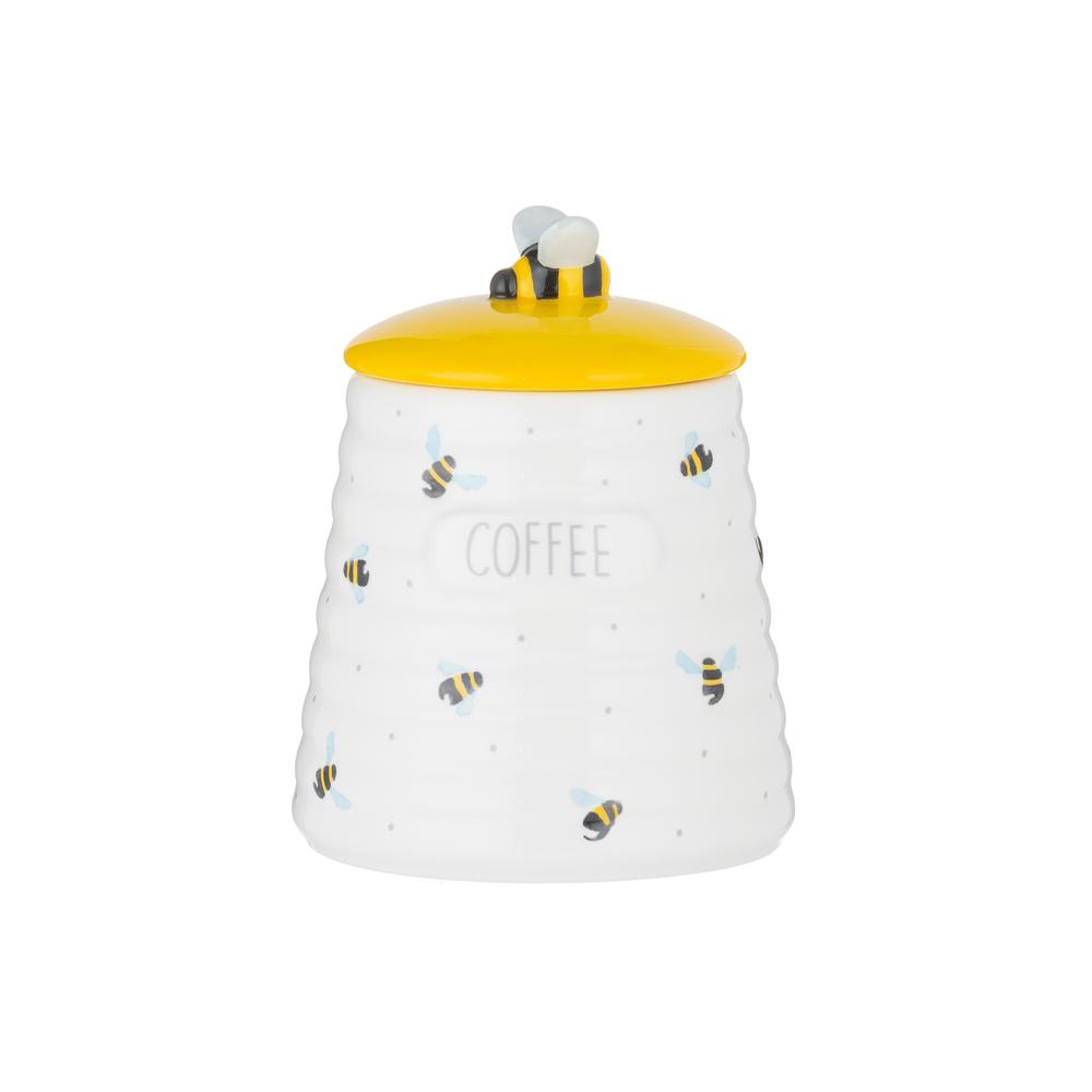 Sweet Bee Coffee Jar - 15x12cm/700mL, 5010853273327
