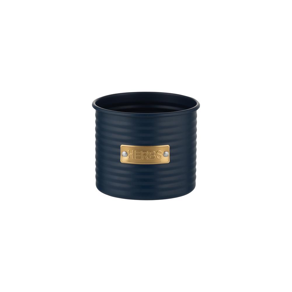 Living Otto Herb Planter (Navy) - 700mL, 5010853276687