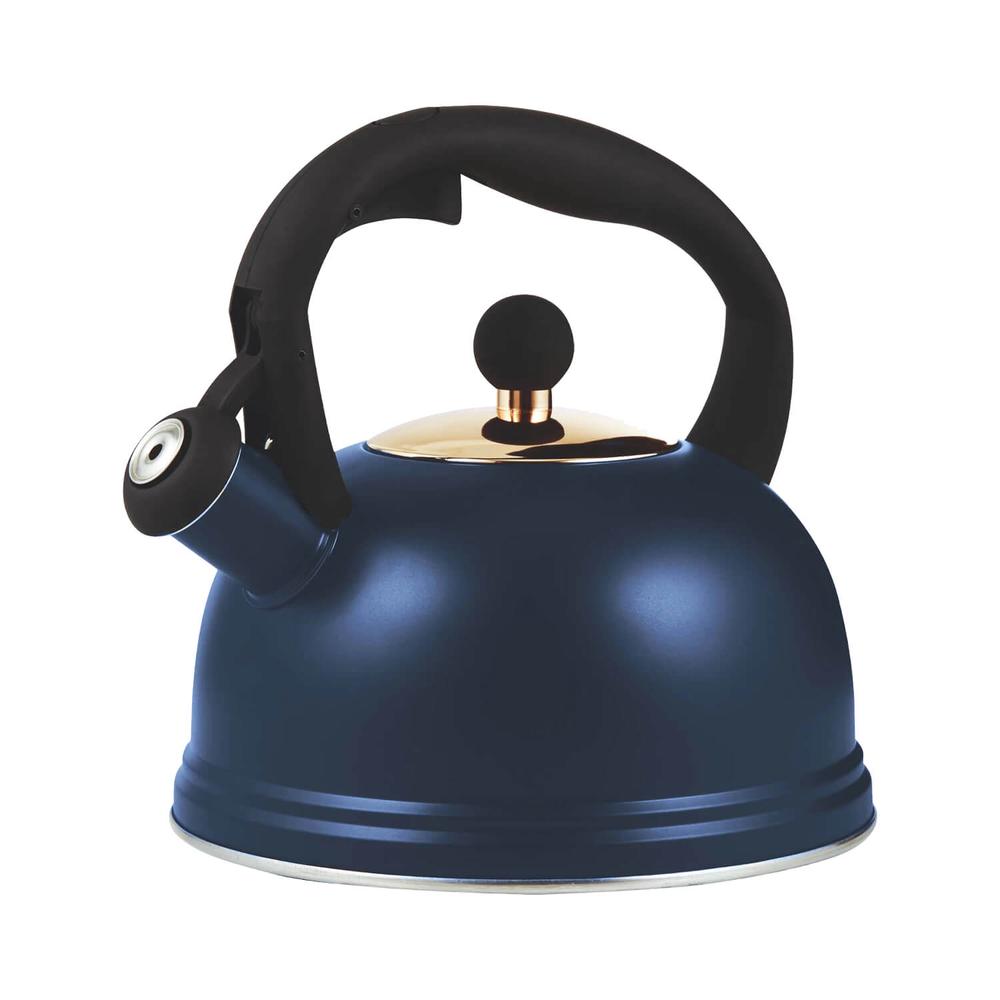 Living Otto Stove Top Kettle (Navy), 5010853277684