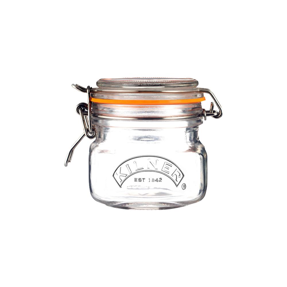 Square Clip Top Jar, 5010853281490