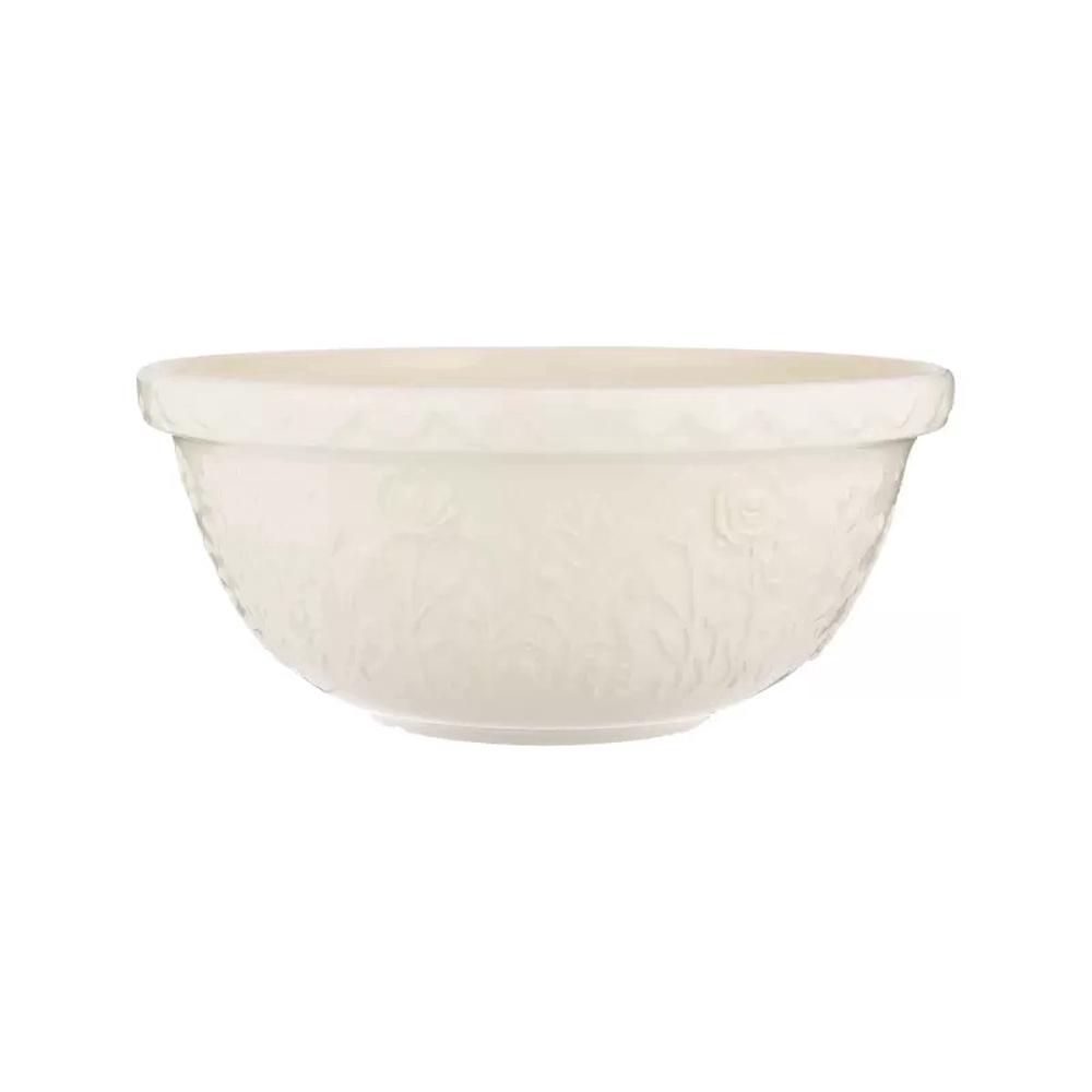 In The Meadow Rose Mixing Bowl (Cream) - 29cm/4L, 5010853281643