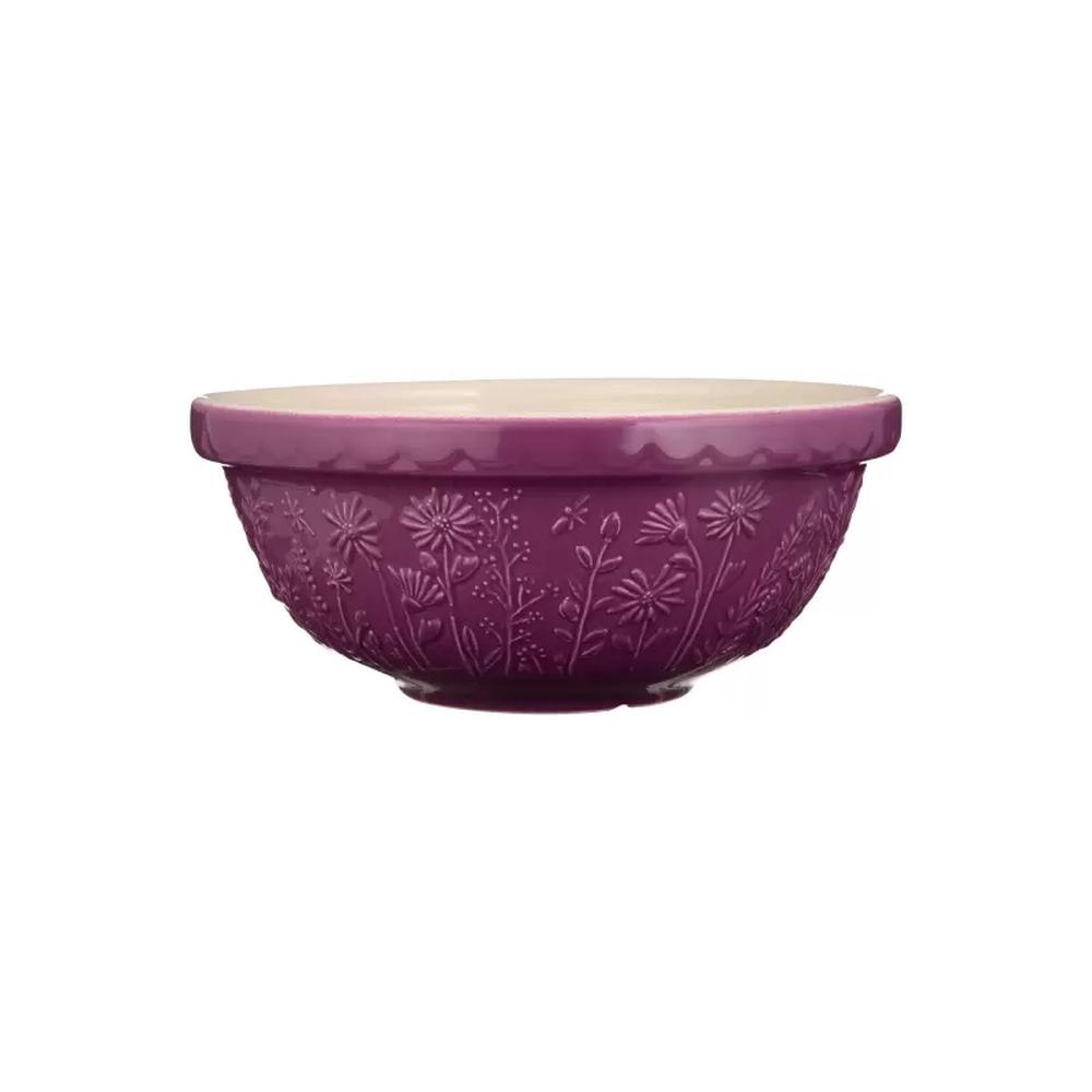 In The Meadow Daisy Mixing Bowl (Purple) - 26cm/2.7L, 5010853281650