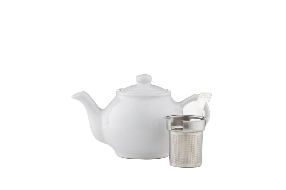 White Gloss Teapot (Gloss White), 5010853283494