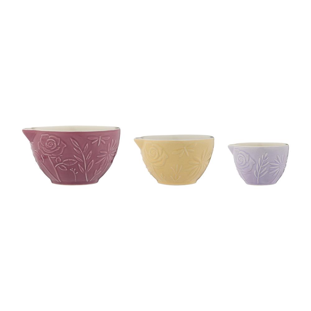 Mason Cash In The Meadow Measuring Cups, Set of 3 - 1 Cup, 1/2 Cup, 1/4 Cup, 5010853285368