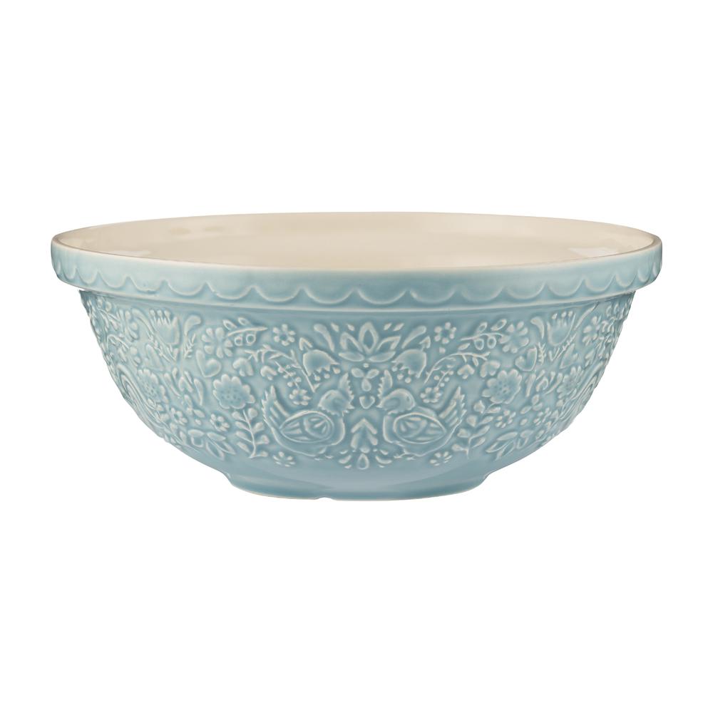 Mason Cash Home To Roost Mixing Bowl (Blue Hen) - 26cm/2.7L, 5010853289328