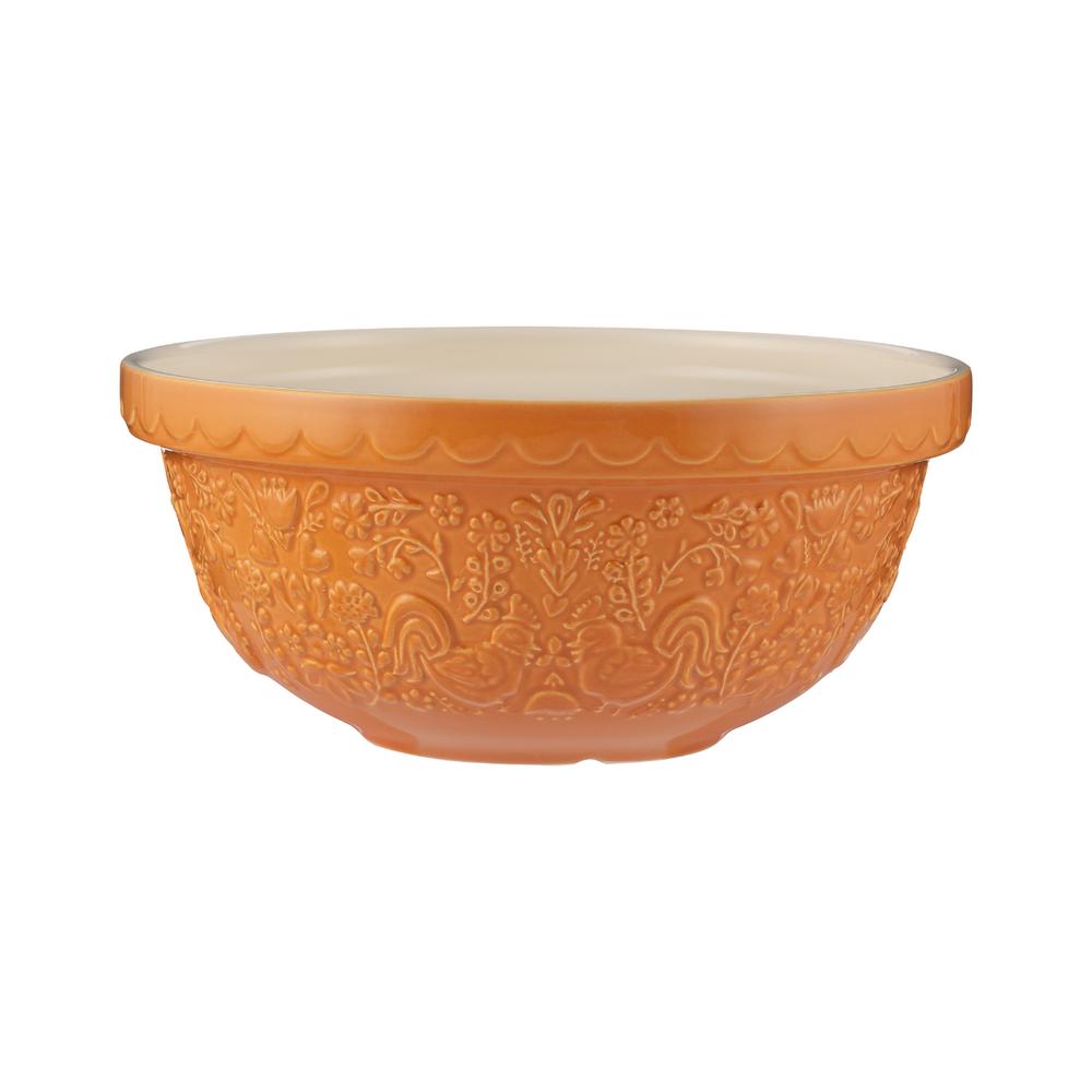 Mason Cash Home To Roost Mixing Bowl (Orange Hen) - 24cm/2L, 5010853289335
