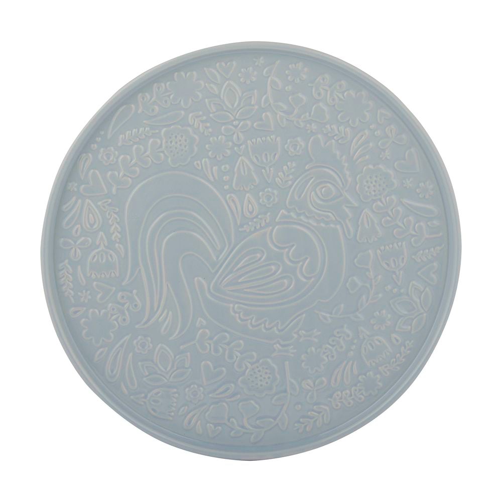 Mason Cash Home To Roost Round Platter (Blue) - 30 x 2cm by Mason Cash - ISBN: 5010853291383