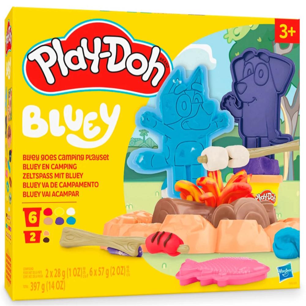 Play-Doh Bluey Goes Camping Playset, 5010996266088