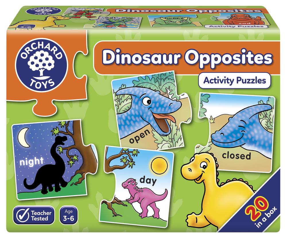 Orchard Toys Dino Opposites Jigsaw Puzzle, 20 Piece, 5011863001894