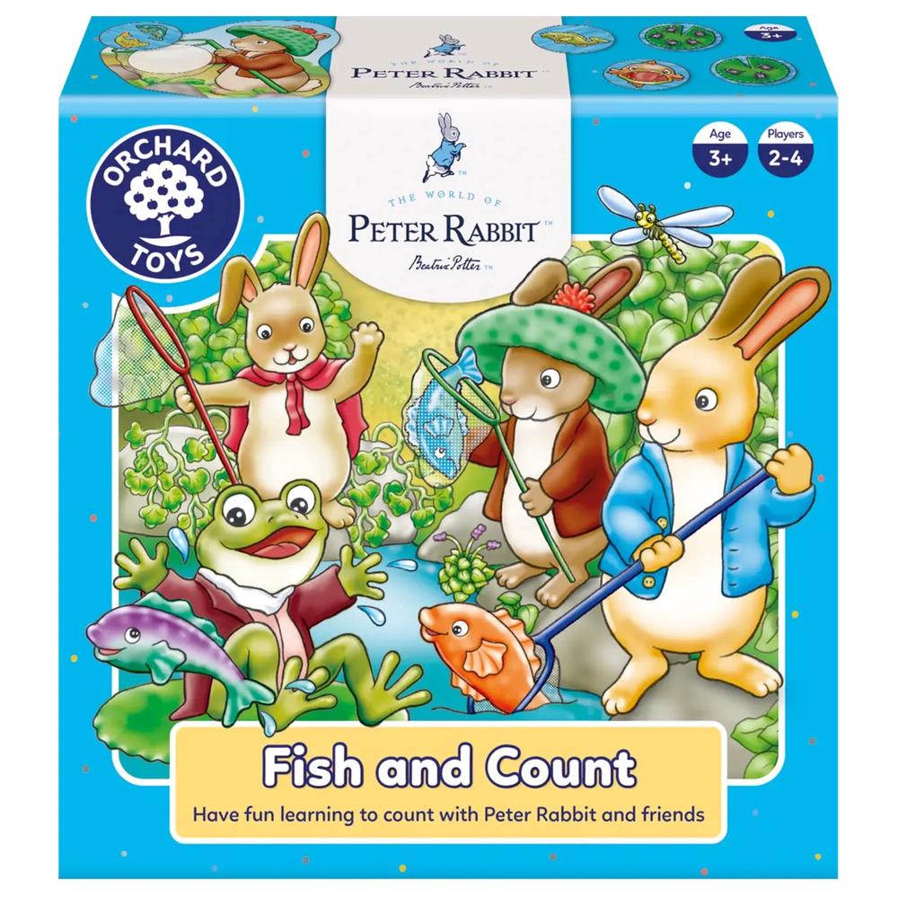 Orchard Toys Peter Rabbit - Fish & Count, 5011863004000