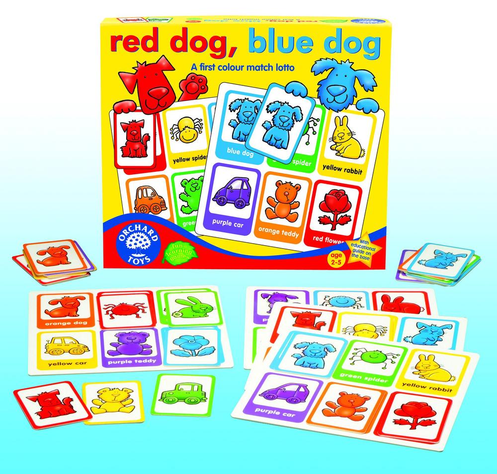 Orchard Toys Red Dog Blue Dog Lotto | Buy online at The Nile