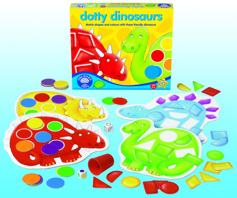 Dotty Dinosaurs Game, 5011863101105