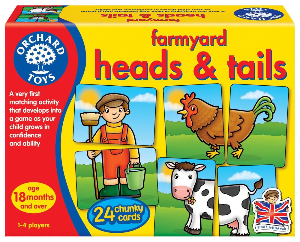 Farmyard Heads and Tails, 5011863102003