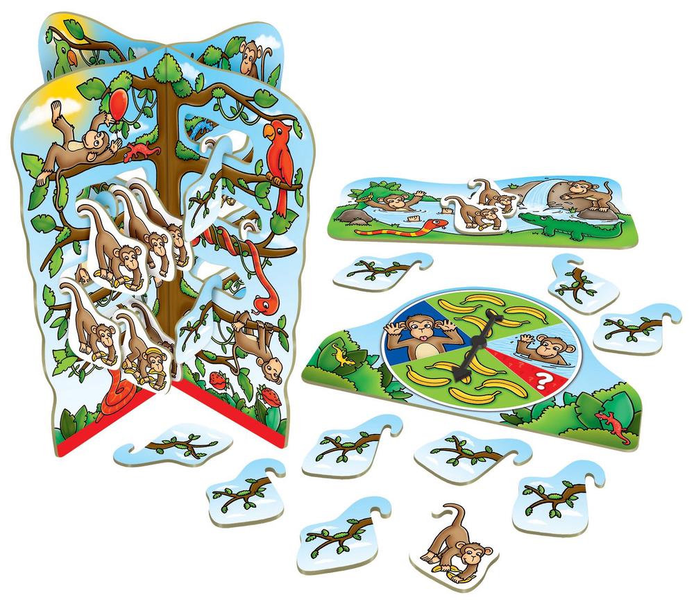Orchard Toys Cheeky Monkeys Game, 5011863102270