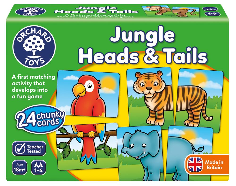Jungle Heads & Tails Game, 5011863103772