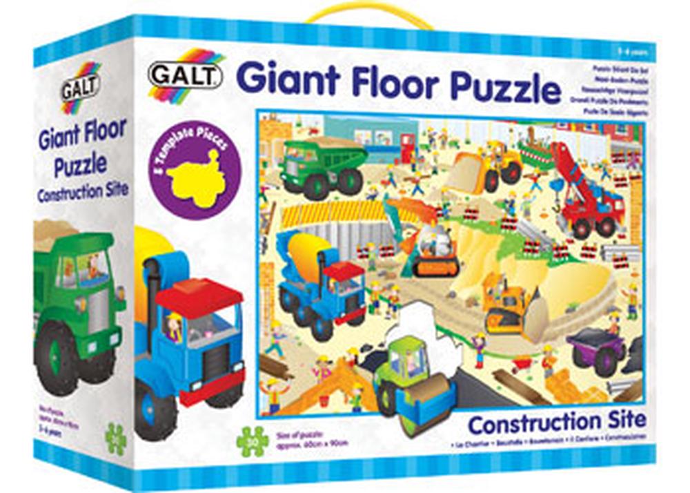 Galt Construction Site Giant Floor Puzzle, 30 Piece Buy online