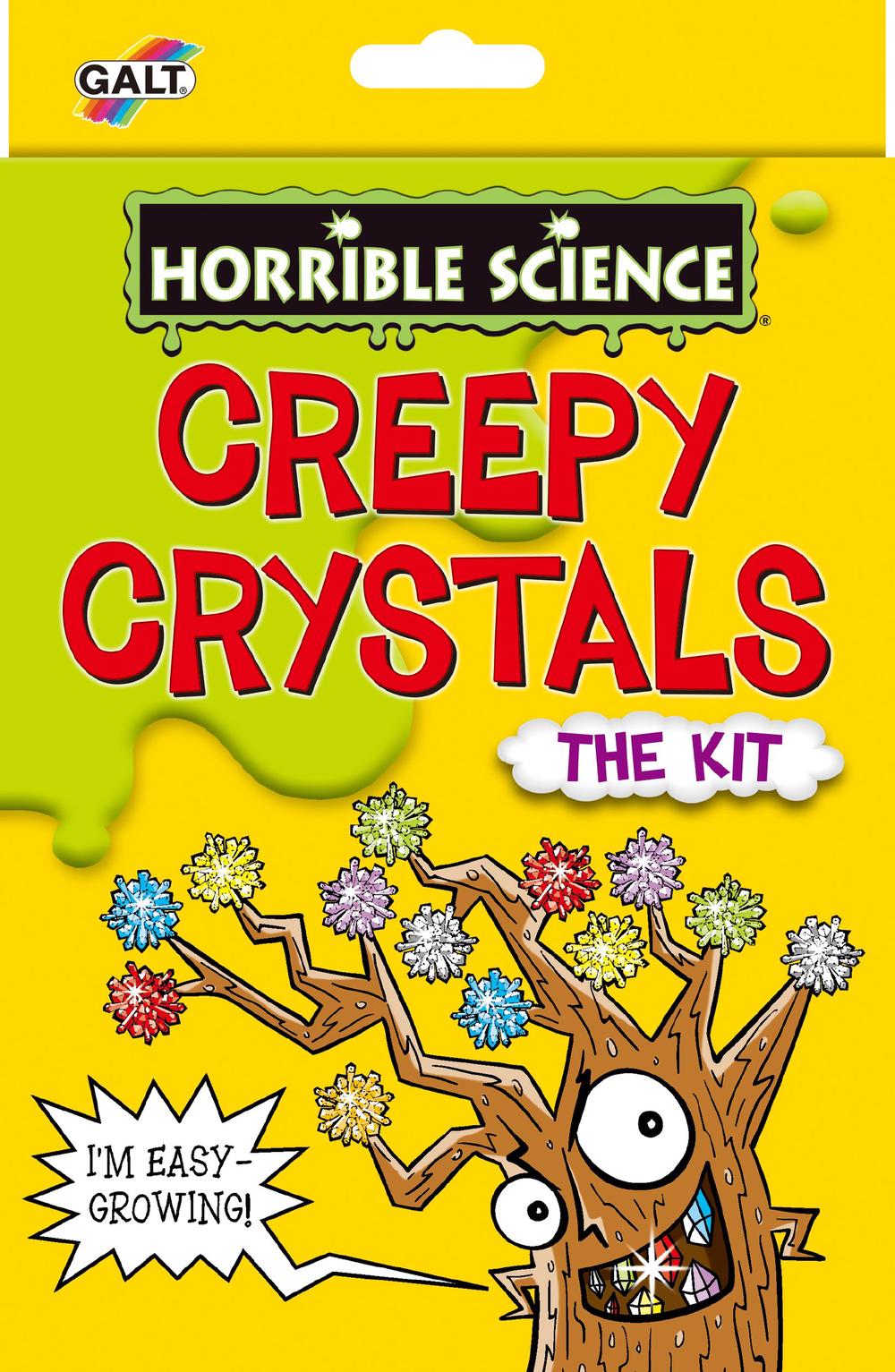 Galt Horrible Science Creepy Crystals, 5011979548146