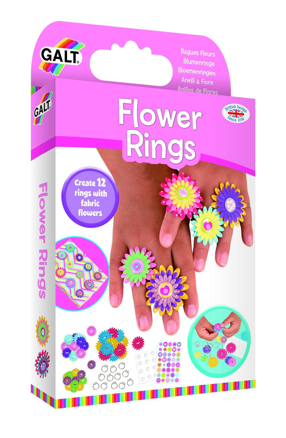Galt Flower Rings, 5011979589934