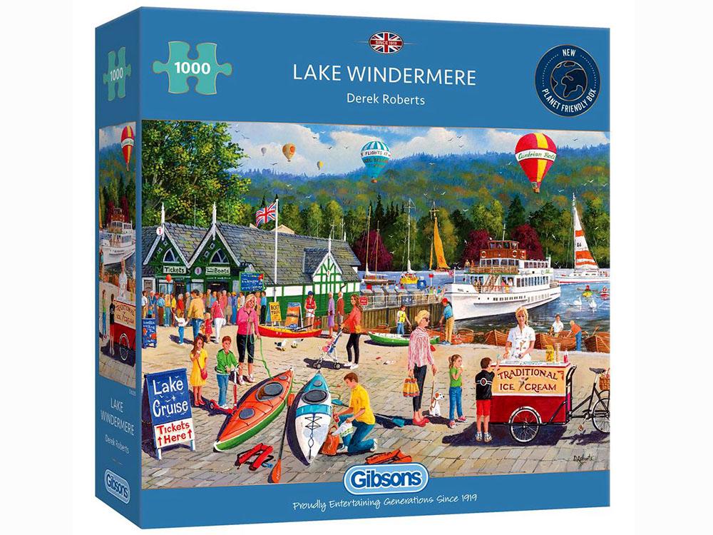 Gibsons Lake Windermere Jigsaw Puzzle, 1000 Piece | Buy online at The Nile