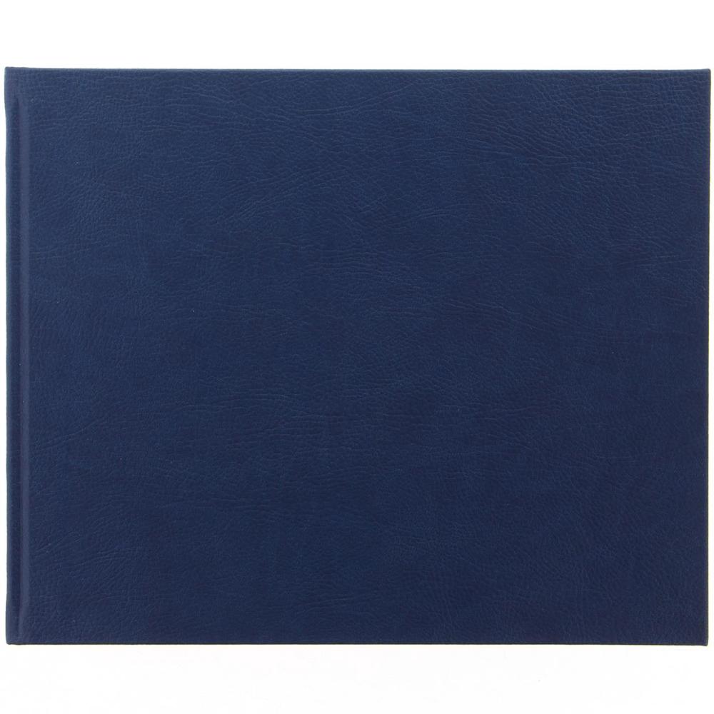 Origins Quarto Guest Book, Landscape (Navy), 5012935376087