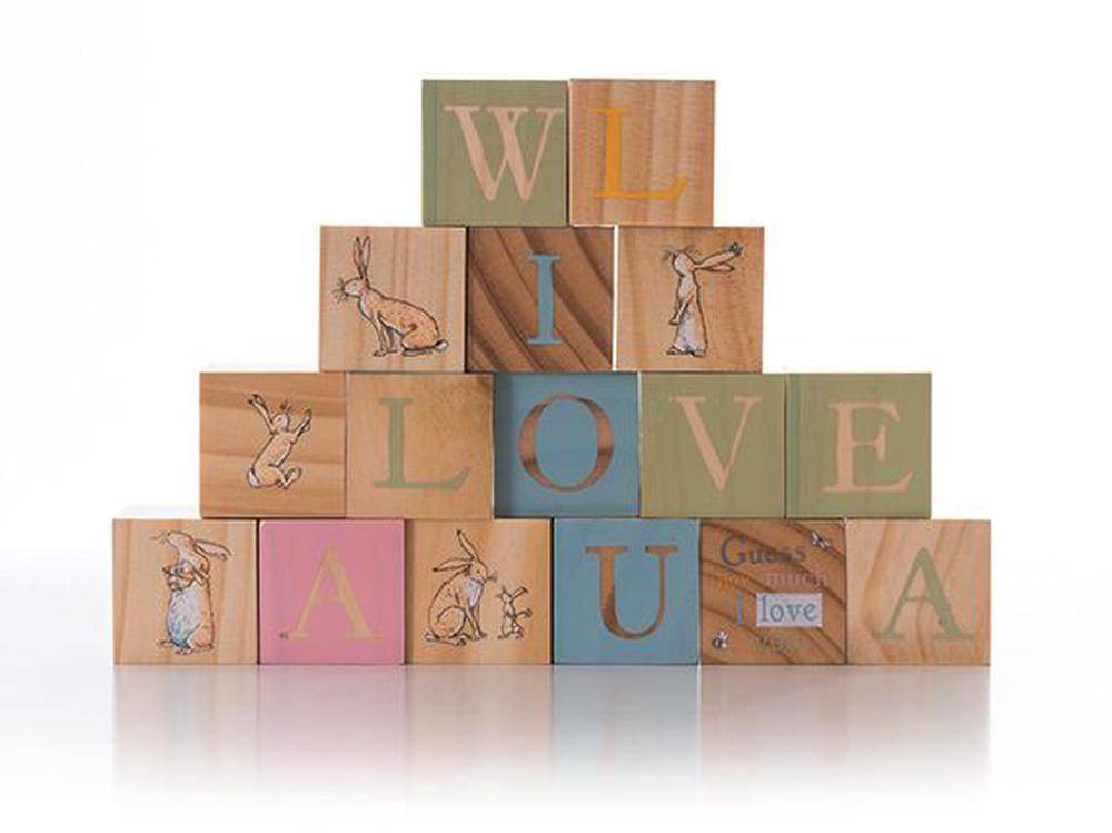 Guess How Much I Love You Ghmily Wooden Picture Blocks Buy online at The Nile