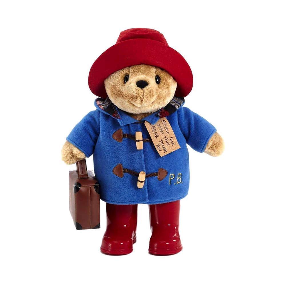 Rainbow Designs Paddington Bear Plush Toy with Boots and Suitcase | Buy  online at The Nile
