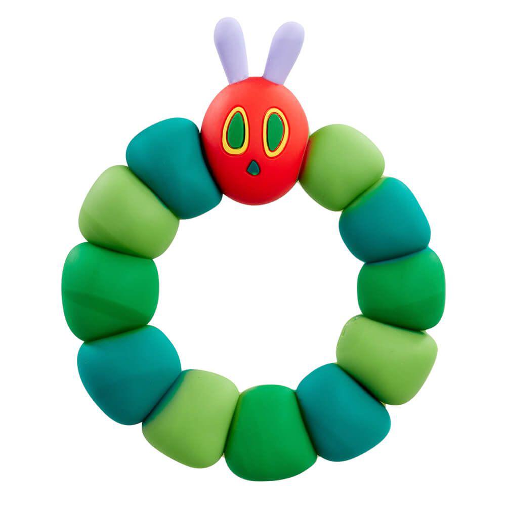 The World of Eric Carle The Very Hungry Caterpillar Round Silicone Teether, 5014475021649