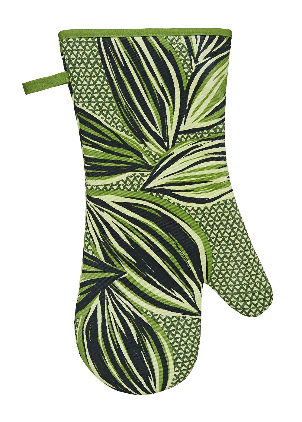 Ulster Weavers Geo Leaves Oven Glove/Gauntlet 37x20x0.2cm Buy