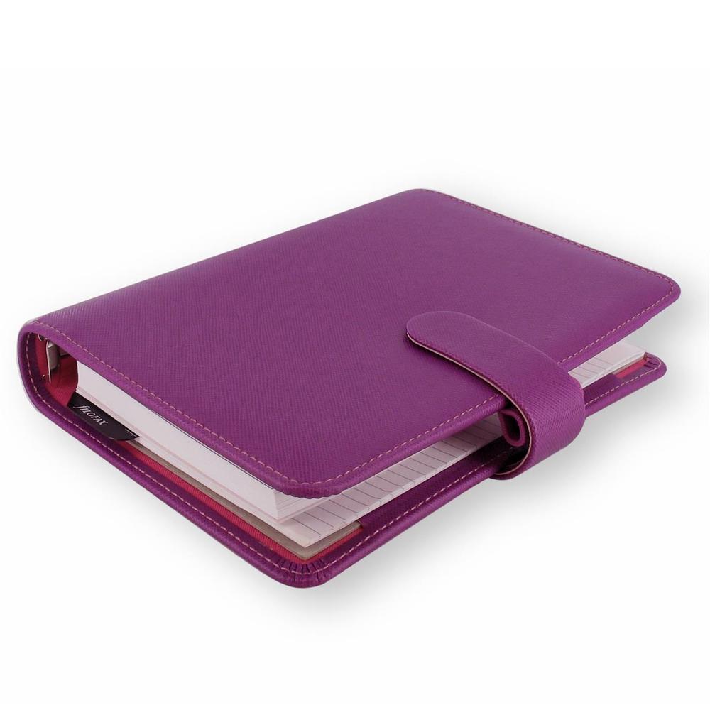 Filofax Personal Saffiano Organiser (Raspberry), 5015142227128
