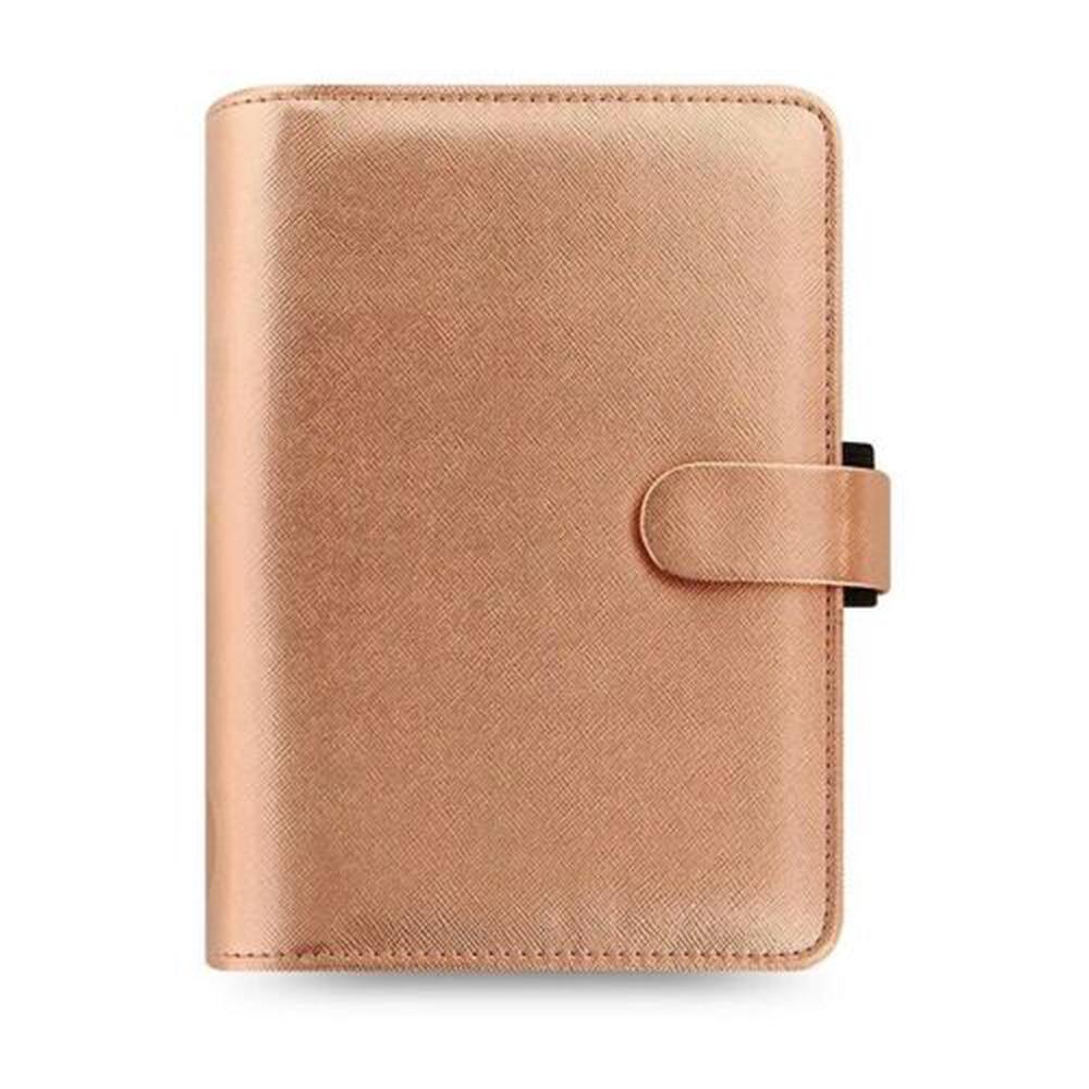Filofax Personal Saffiano Rose Gold Organiser, 5015142256340