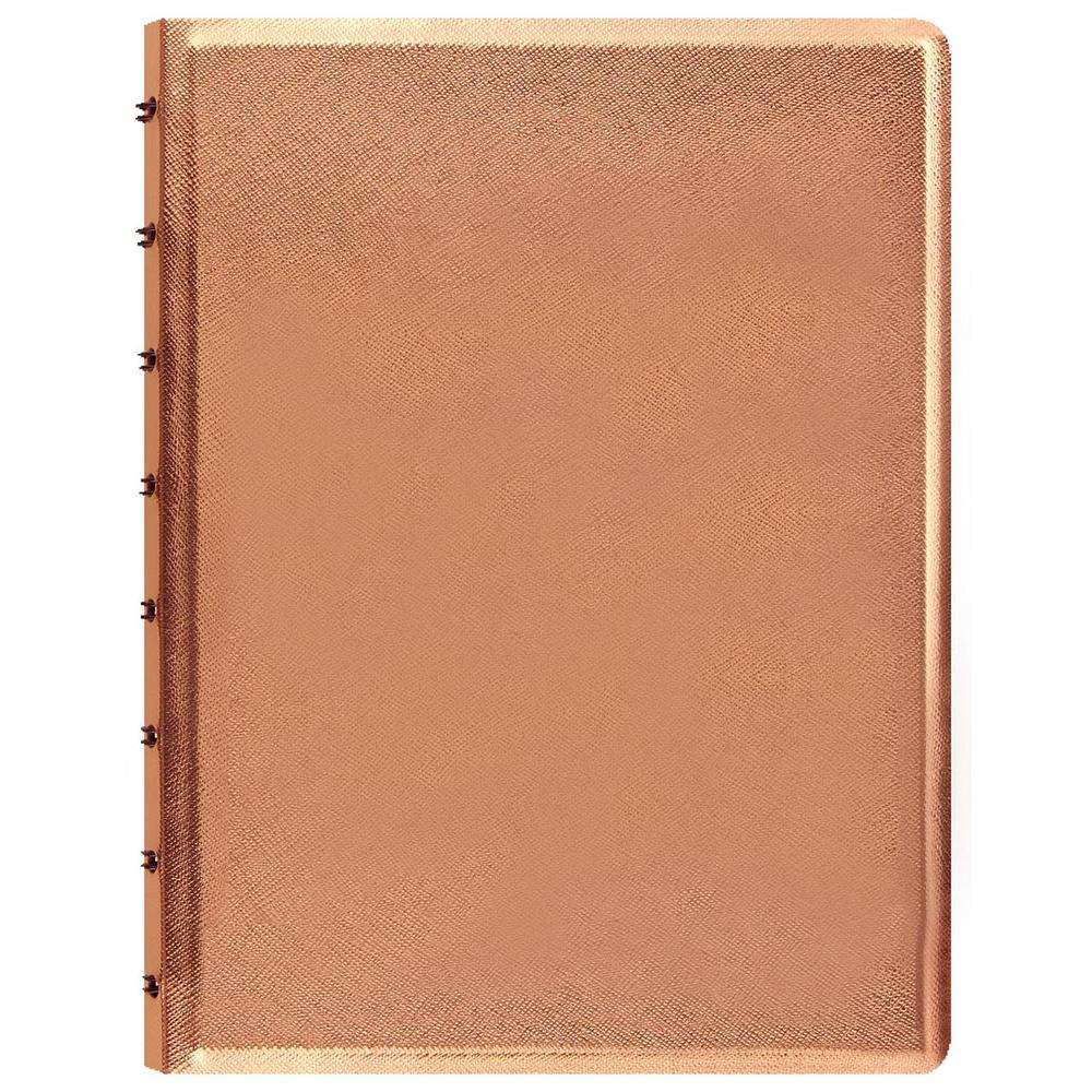 Filofax Saffiano Notebook A5 (Metallic Rose Gold), 5015142263256