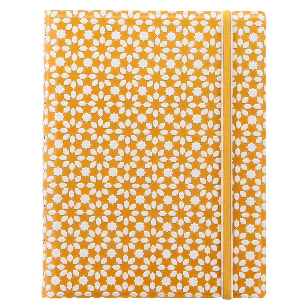 Filofax Impressions Notebook A5 (Yellow with White), 5015142269272