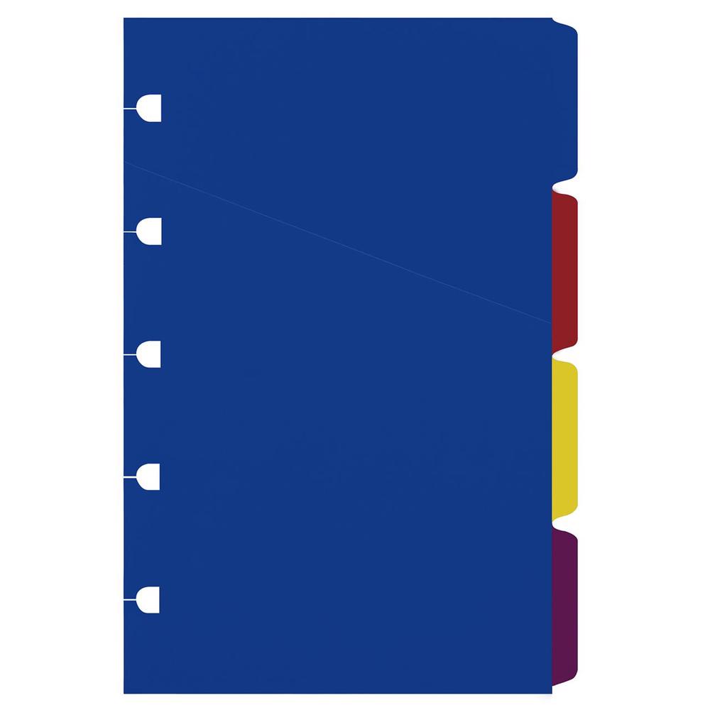 Filofax Personal Bright Colour Indices, 6 Pack, 5015142278144