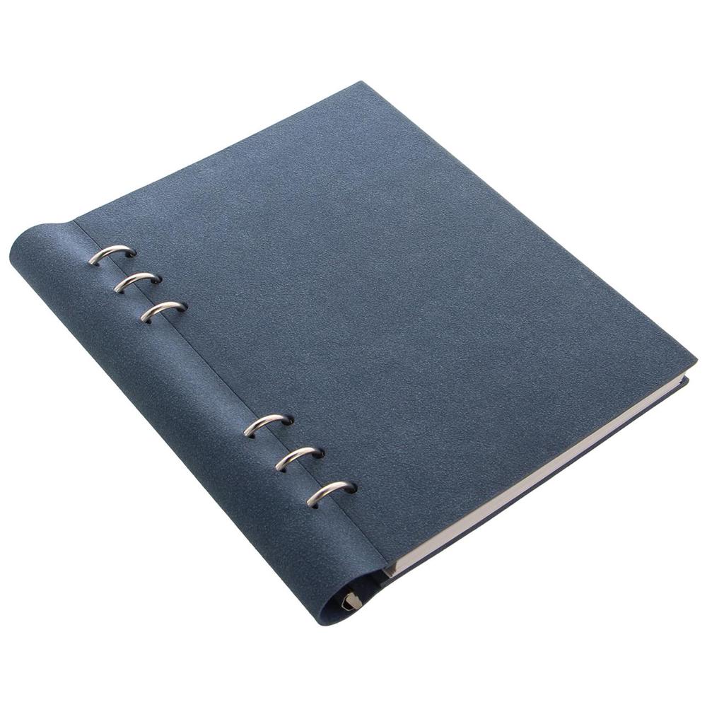 Filofax Architecture Clipbook (Blue Suede) - A5, 5015142283551