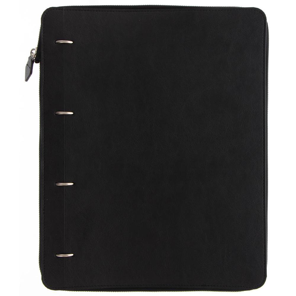 Filofax Monochrome Zip Clipbook (Black) - A4, 5015142285050