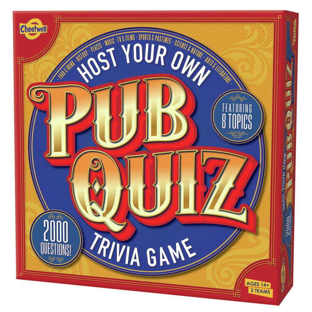 Cheatwell Host Your Own Pub Quiz Game, 5015766014838