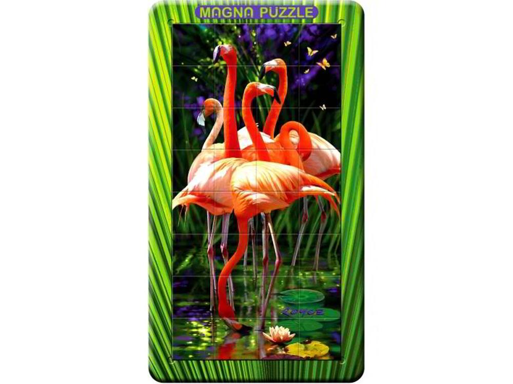 Cheatwell Games Magna Portrait: Flamingo 3D Puzzle, 5015766031118