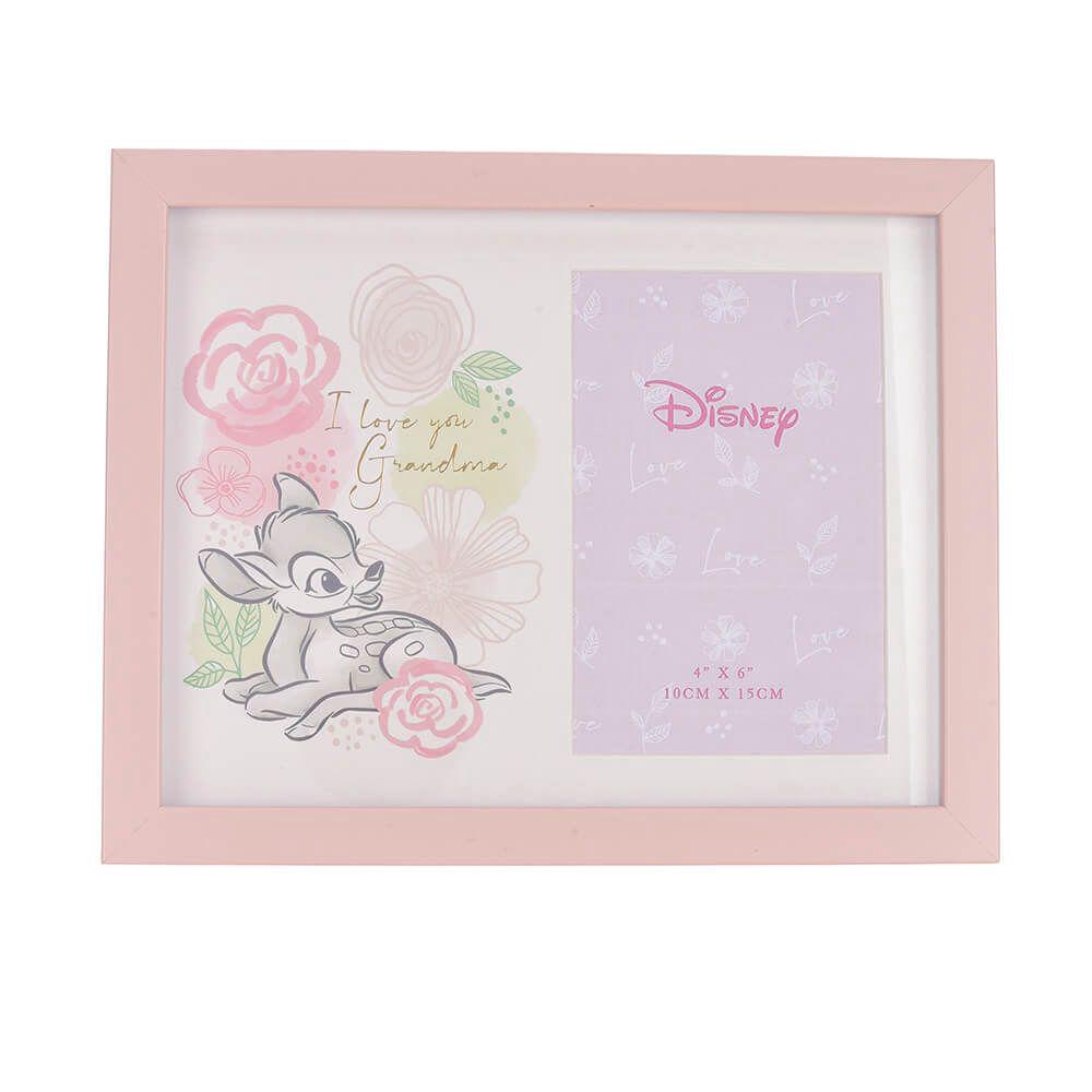 Photo Frame: Bambi - I Love You Grandma - 4x6", 5017224921900