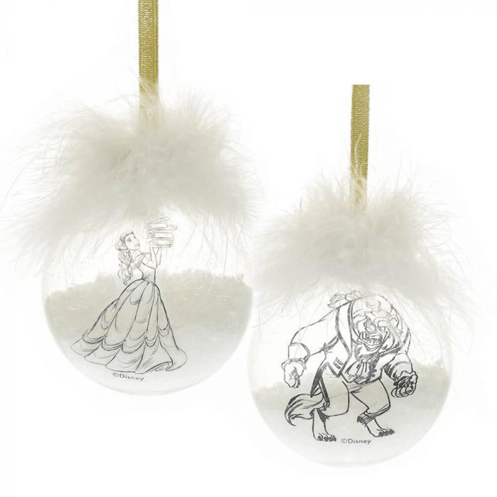 Collectible Christmas Bauble Set: Belle & Beast, 5017224957503