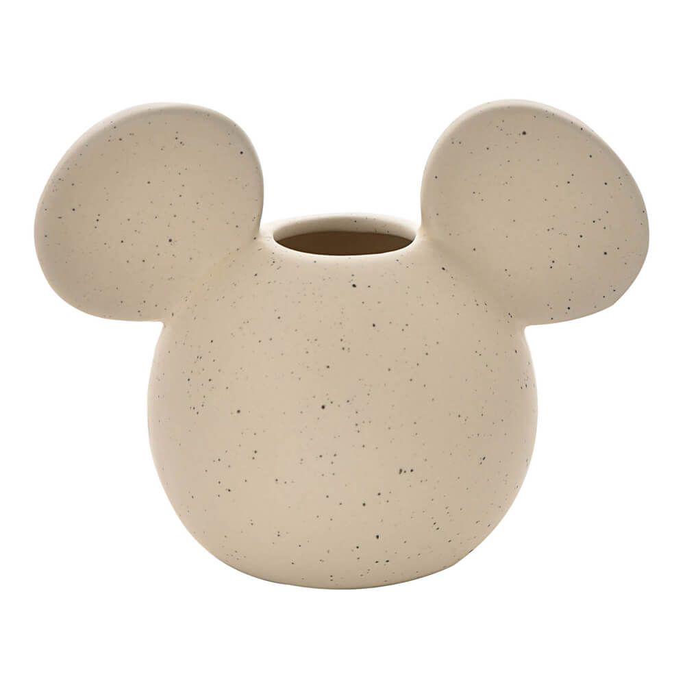 Disney Home: Mickey Head Vase Natural Speckle, 5017224968905