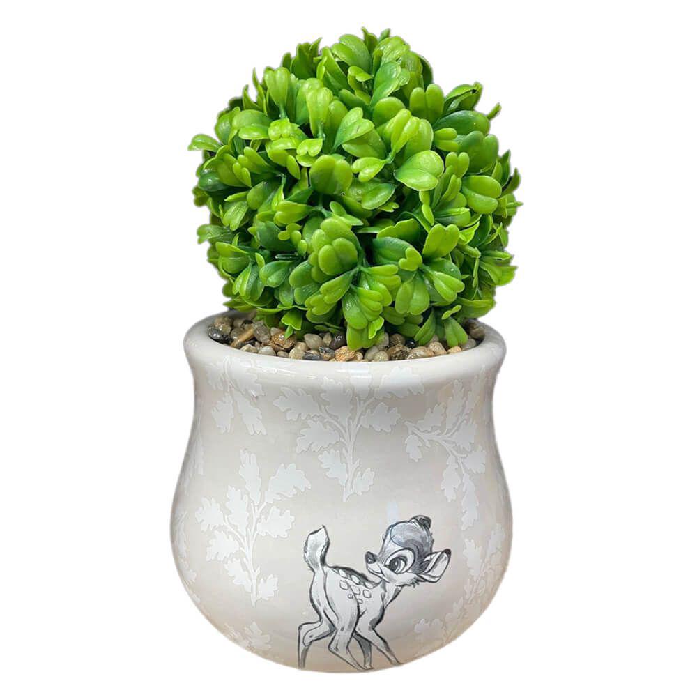 Disney Home: Forest Friends Bambi Ceramic Planter With Faux Plant, 5017224976757